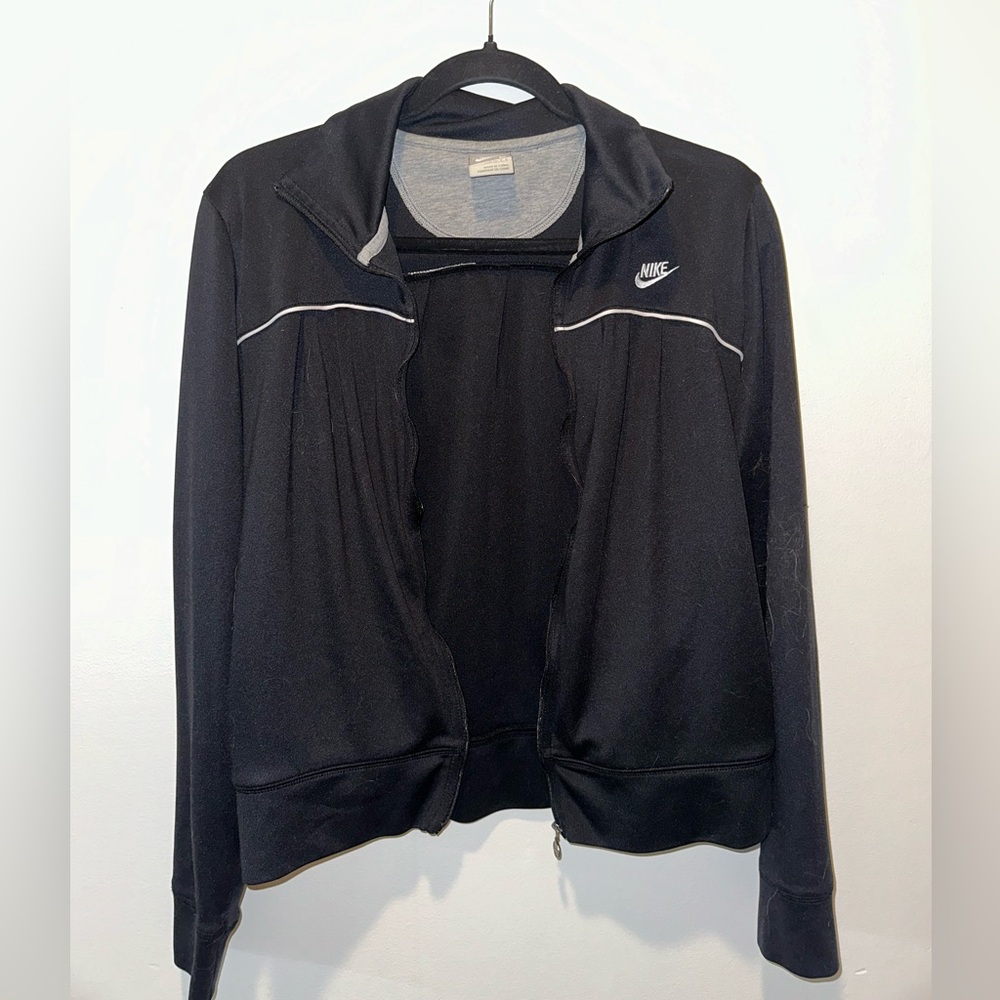 Nike zip-up jacket large